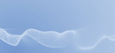 Mavi beyaz modern soyut arkaplan, dijital teknoloji fütüristik internet ağı bağlantısı, bulut siber bilgi iletişimi, Ai büyük veri bilimi, yenilik gelecekteki teknoloji illüstrasyon vektörü