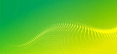 Yeşil sarı soyut arkaplan, dijital teknoloji hız bağlantısı, siber nano bilgi, iletişim, yenilik gelecekteki teknoloji verileri, internet ağı bağlantısı, Ai büyük veri, çizgi nokta illüstrasyonu