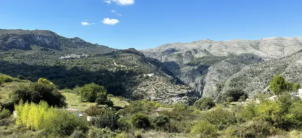Vue Panoramique Sur Ravin Enfer Barranc Infern Vall Laguar Des — Photo