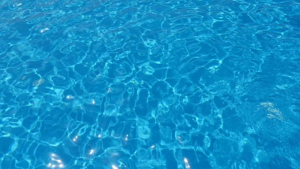 Background Textur Blue Clear Water Summer Pool Imagem De Stock