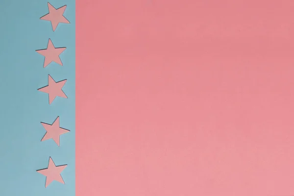 Pink Blue Background Stars — Foto de Stock