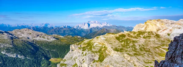 Marmolada Highest Mountain Dolomites Summit Punta Penia 3343 Italy — Fotografia de Stock