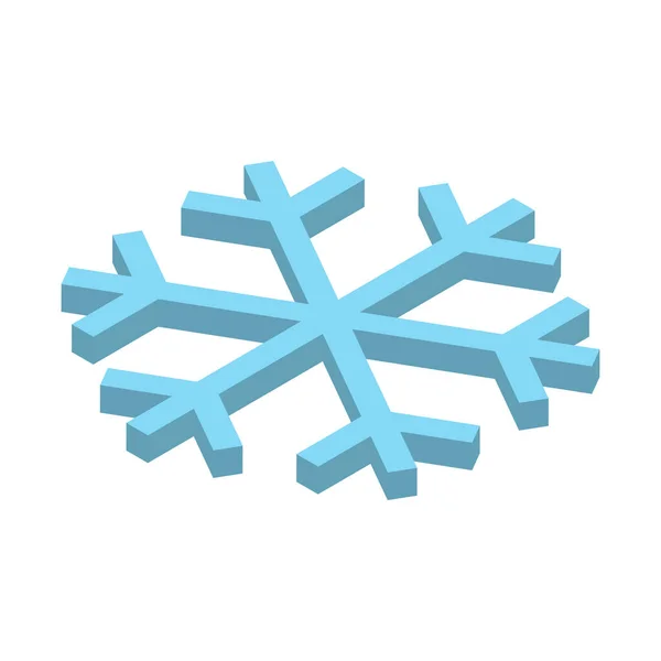Μπλε Λίμνη Χιονιού Χριστούγεννα Και Χειμώνας Θέμα Εικονίδιο Διανύσματος — Διανυσματικό Αρχείο