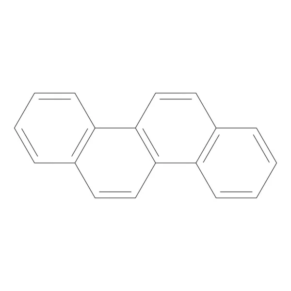 Abstrakcyjna Ikona Molekuły Symbol Chemii Nauki Laboratorium Edukacji Lub Biochemii — Wektor stockowy
