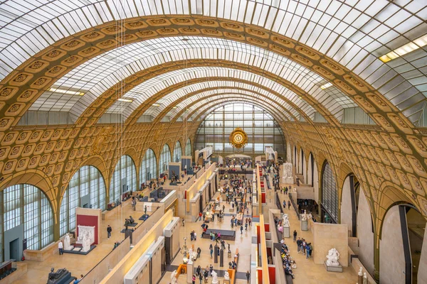 Versailles France April 2023 Main Hall Orsay Museum French Musee — Stock Photo, Image