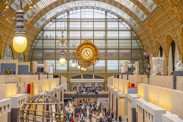 Paris France April 2023 Main Hall Orsay Museum French Musee — Stock Photo, Image