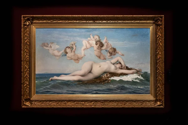 Zrození Venuše Francouzština Naissance Venus Malba Francouzského Malíře Alexandra Cabanela — Stock fotografie