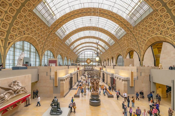 Paris França Abril 2023 Salão Principal Museu Orsay Francês Musee — Fotografia de Stock