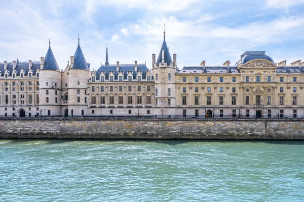 Conciergerie Voormalig Gerechtsgebouw Gevangenis Aan Seine Parijs Frankrijk — Stockfoto
