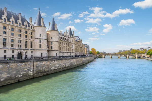 Conciergerie Voormalig Gerechtsgebouw Gevangenis Aan Seine Parijs Frankrijk — Stockfoto