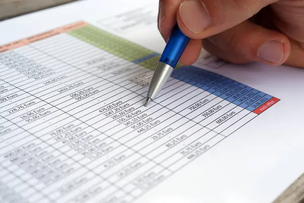Bookkeeping - profit and loss account - accounting and income tax. High quality photo