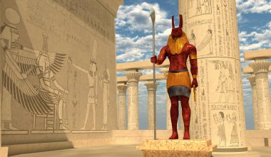 Falcon kuşu tarafından betimlenen Mısır tarihinin Horus tanrısı ölümden sonraki yaşamın tanrısıydı..