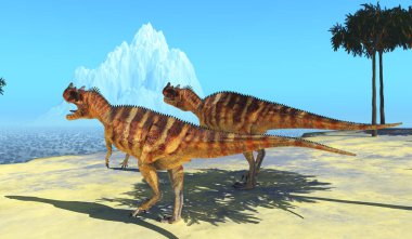 Ceratosaurus, Kuzey Amerika'nın Jura Döneminde yaşamış etobur bir theropod dinozoruydu..