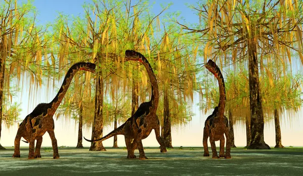 Europasaurus, Jurassic Dönemi boyunca Almanya, Avrupa 'da yaşamış bir Sauropod otobur dinozorudur. Bir sürü yosun kaplı ağaçların arasında..