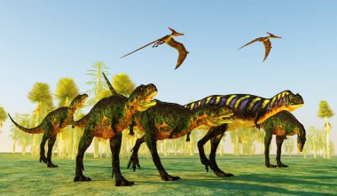 Aucasaurus, Kretase Dönemi boyunca Arjantin 'de yaşamış etobur bir theropod dinozoruydu..