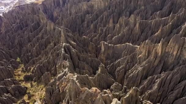 Valle Las Animas Spires Σχηματισμός Βράχου Κοντά Στο Παζ Της — Αρχείο Βίντεο
