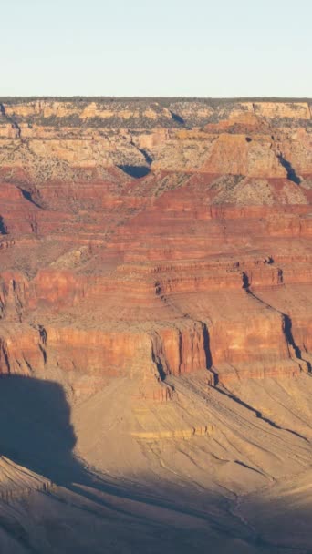 Gran Cañón Atardecer Borde Sur Arizona Estados Unidos Caducidad Del — Vídeos de Stock