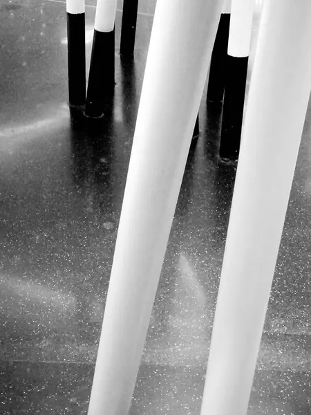 bir arabanın siyah beyaz fotoğrafı.