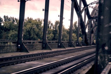 eski demiryolu Köprüsü Nehri