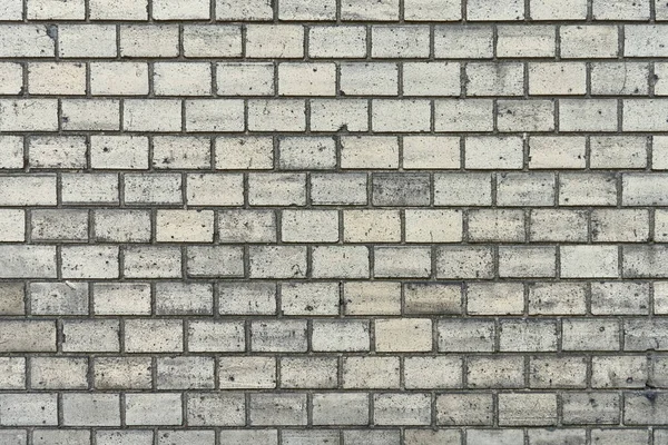 灰色のレンガの壁 抽象的なパターンテクスチャ 建物ファサードの詳細 — ストック写真