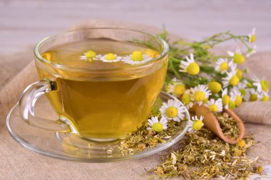 Kurumuş papatya çayı, homeopatik ilaç..