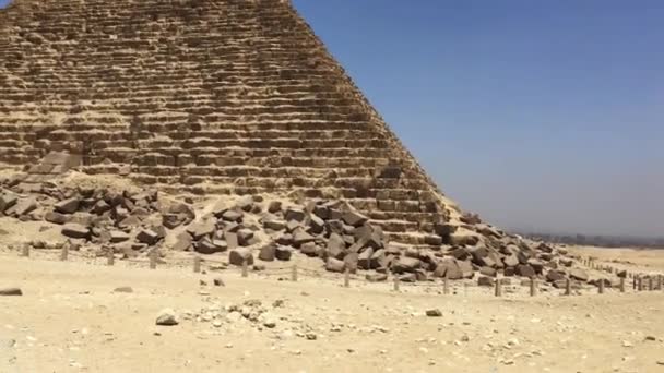 Mayo 2021 Necrópolis Giza Cairo Egipto Tomando Caballo Carruaje Alrededor — Vídeos de Stock