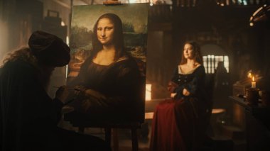 Tarihsel Anın Yeniden Yaratılması: Leonardo Da Vinci İlham Perisi Varlığıyla Mona Lisa 'nın Parlak Resmine Ayrıntılar Ekliyor. Ebedi Güzellik