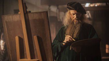 Prestijli Güzel Sanatlar Ressamı Galerisi Açılışına Yeni Ressamlarla Hazırlanıyor: Tarihi Figürler ve Sanatçının Bir Sanattan Önce Yaradılışlarını Kurtarması