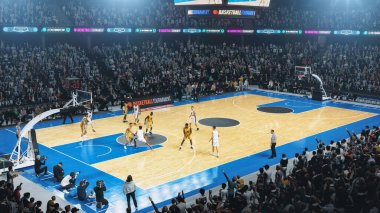 Kolej Basketbol Playoffları: Basketbolcular Geçmişteki Rakipleri Geçip Geçiyor, Yetenekli Oyuncular Gol Alıyor. Canlı TV ve İnternet Yayını