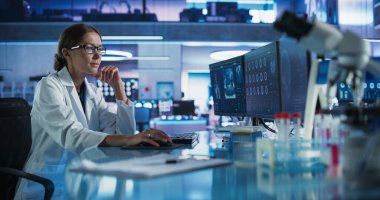 Tıbbi Hastane Araştırma Laboratuvarı: Kafkas Kadın Sinir Cerrahı Beyin Taraması MR Görüntüleri ile Bilgisayar Kullanımı, Hasta Hasta için En İyi Tedavi Bulma