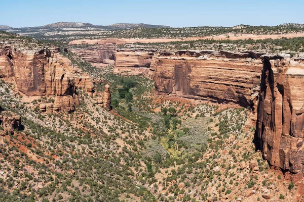 Het Uitzicht Het Colorado National Monument — Stockfoto