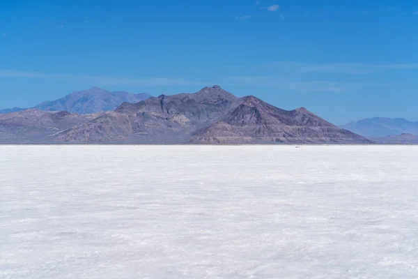 View Bonneville Salt Flats Utah — Stock Photo, Image
