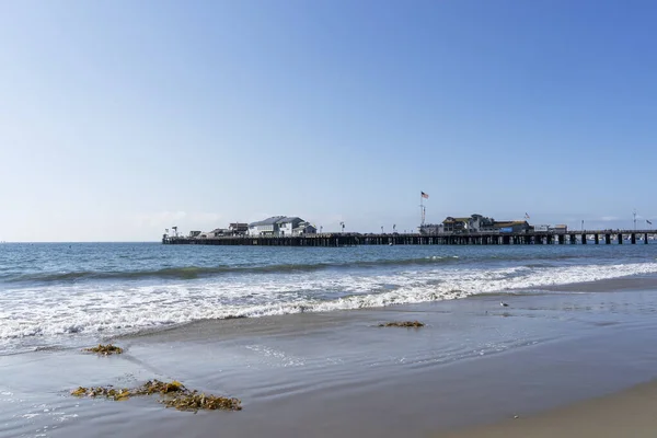 stock image The view of the Stearns Wharf in Santa Barbara