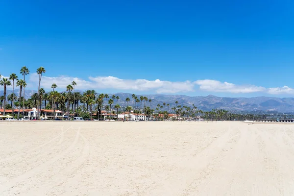 Het Uitzicht Het Charmante Stadje Santa Barbara — Stockfoto