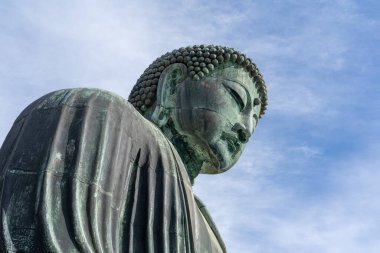 Kotokuin, Japonya 'daki Kamakura' nın Büyük Buda heykeli.