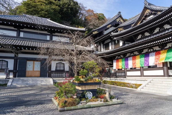 Hasedera Tempel Kamakura Japan lizenzfreie Stockbilder
