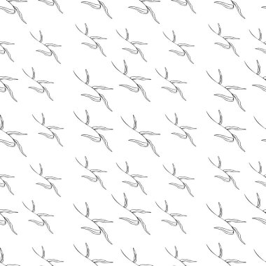 Kusursuz karalama deseni.