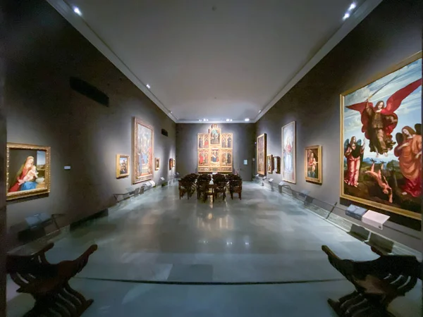意大利博物馆的房间 — 图库照片
