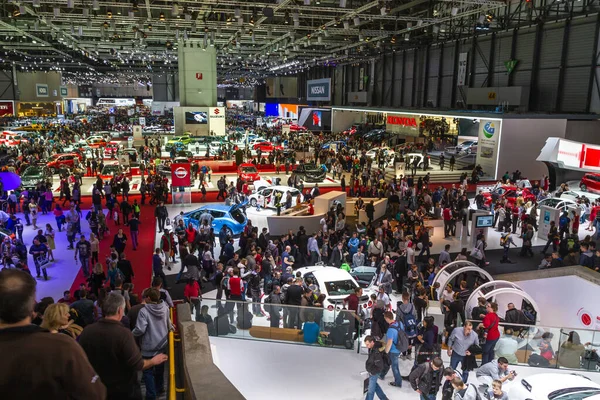 Widok Genewy Motor Show 2013 — Zdjęcie stockowe