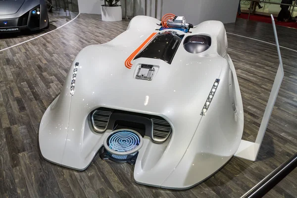 Elektrisches Konzeptfahrzeug Auf Dem Autosalon Genf — Stockfoto