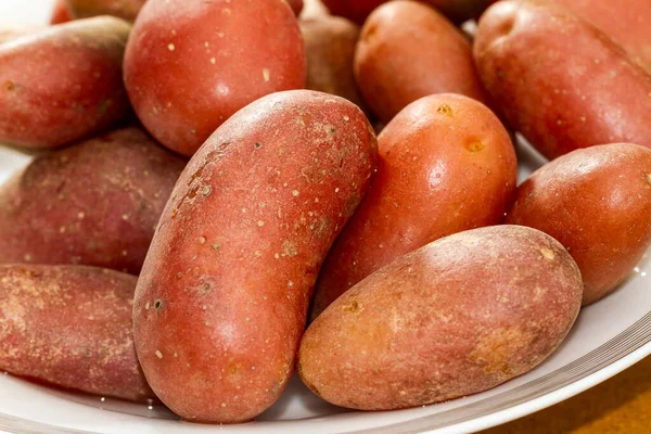 Close Red Potatoes — Stock Photo, Image