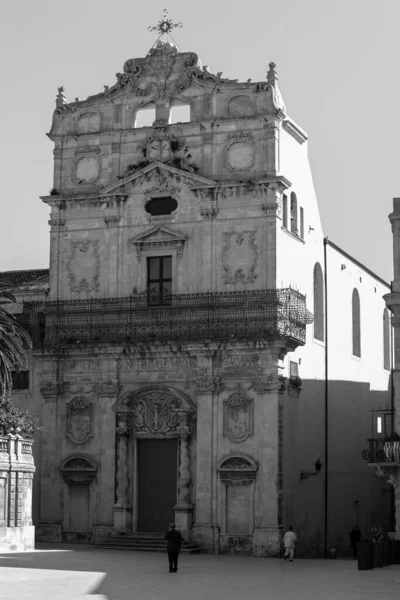 Ortigia Santa Lucia Église Dans Ville Syracuse Italie — Photo