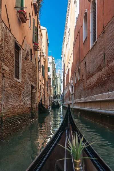 Reis Gondola Typische Boot Uit Venetië — Stockfoto