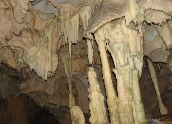 Diros Grottorna Kanske Den Viktigaste Naturliga Platsen Grekland — Stockfoto