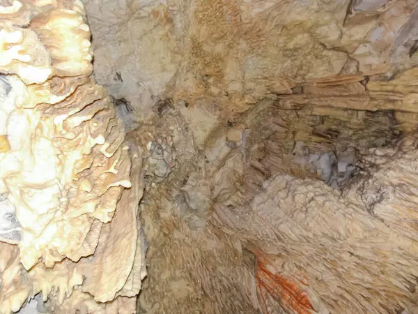 Cavernas Diros São Talvez Local Natural Mais Importante Greece — Fotografia de Stock