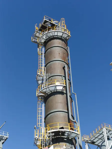 Rafineria Wodorowa Budowie — Zdjęcie stockowe