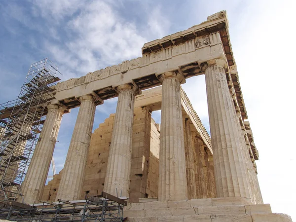 Der Tempel Der Athena Parthenos Der Parthenon Ist Heute Eine — Stockfoto