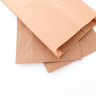 Ambalaj poşetleri, çay, kahve, şeker. Üst Manzara. Mesaj ve logo için yer. Doğal arka plan. Paketleme konsepti, yemek. Yüksek kalite fotoğraf