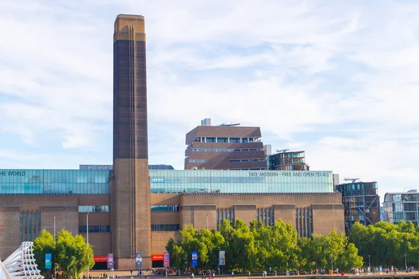London Egyesült Királyság 2023 Július Tate Modern Külseje London Központjában — Stock Fotó