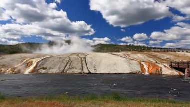 Yellowstone Ulusal Parkı 'nda zaman aşımı videosu